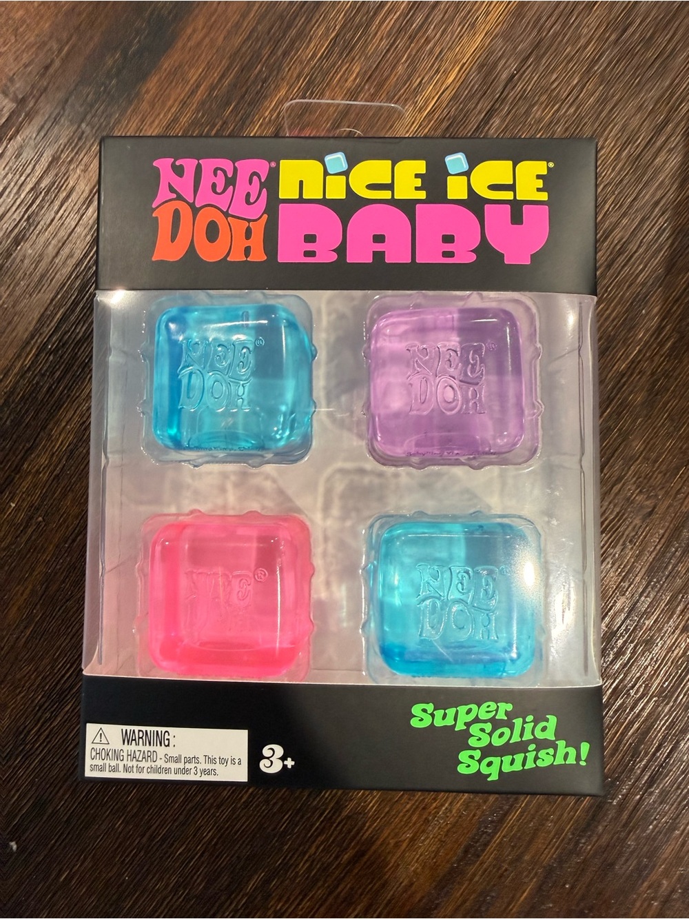 **LAST ONE** Needoh Nice Ice Baby 4 pack minis New